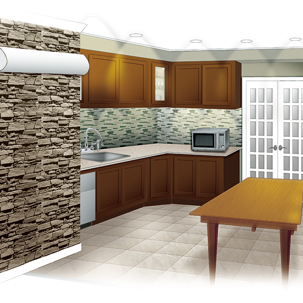 kitchen concept rendering