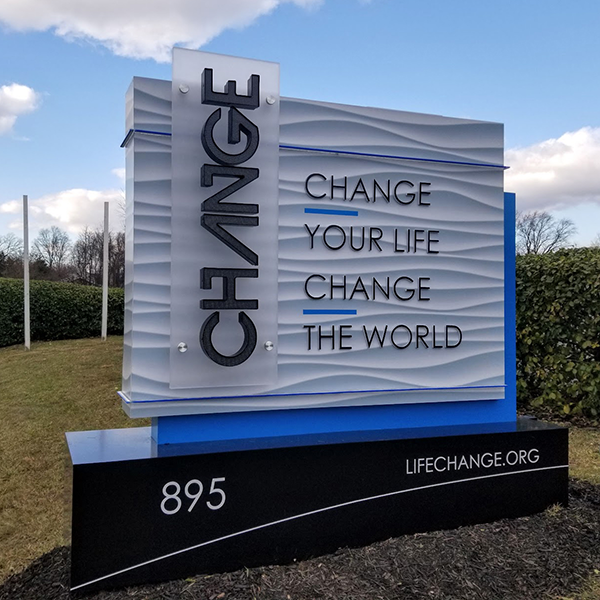 custom church sign