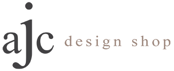 ajc design shop logo