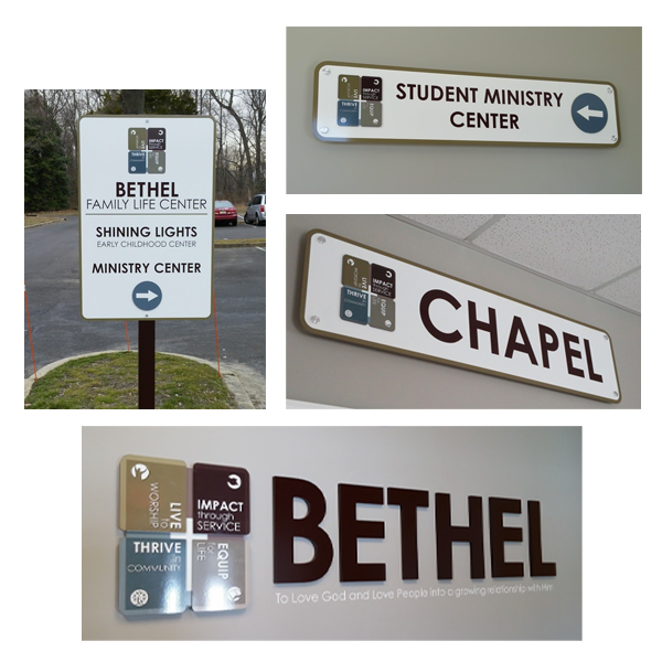 behtel directional signs