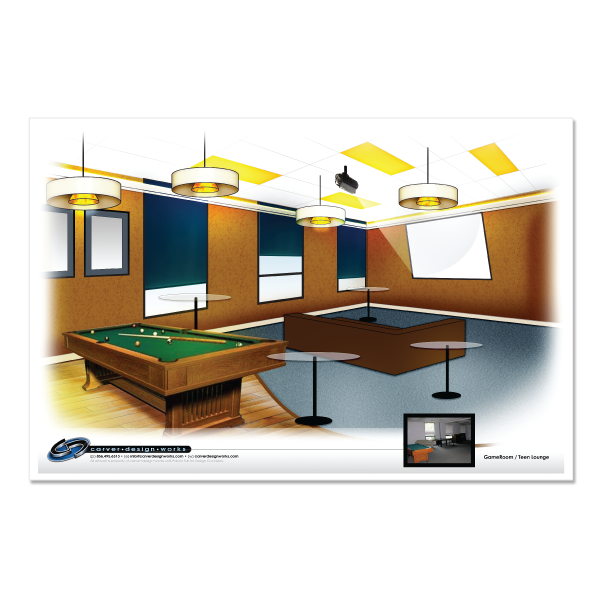 gameroom rendering