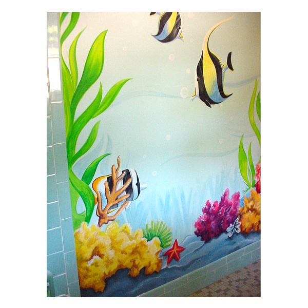 underwater mural