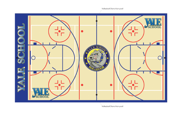 YALE gym floor concept
